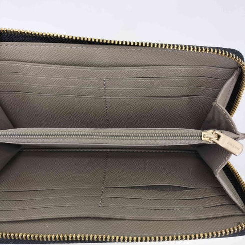 コーチ COACH フロントポケット ロゴプレート長財布 レディース