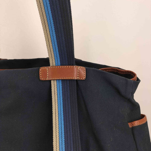 ポールスミス Paul Smith マルチストライプ キャンバス トートバッグ メンズ