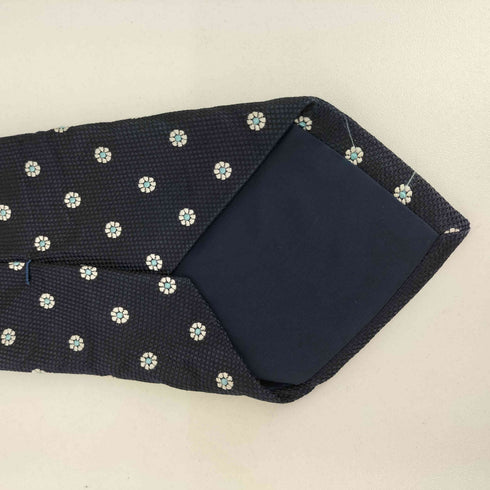 ビームスエフ BEAMS F 花柄刺繍 シルクネクタイ メンズ