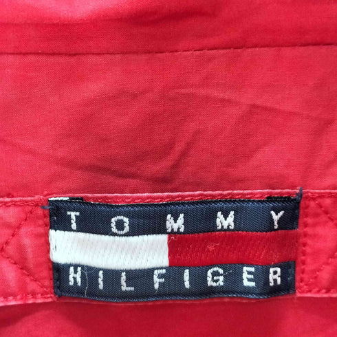 トミーヒルフィガー TOMMY HILFIGER 90S フード収納 リバーシブル マウンテンジャケット メンズ JPN:XL