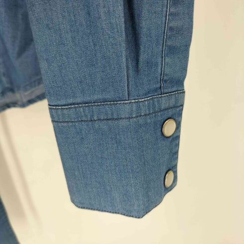 レッドヴァレンティノ RED VALENTINO ボウタイ デニム Lシャツ レディース JPN:40