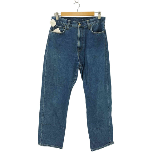 カーハートワークインプログレス Carhartt WIP RIDER PANT 裾裏地チェック柄 デニムパンツ メンズ US:30-31