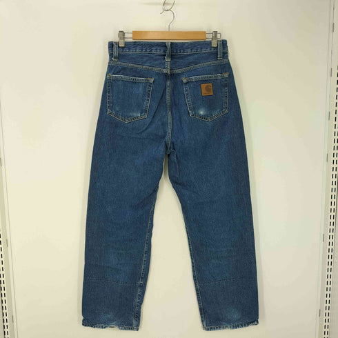 カーハートワークインプログレス Carhartt WIP RIDER PANT 裾裏地チェック柄 デニムパンツ メンズ US:30-31