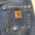 カーハートワークインプログレス Carhartt WIP RIDER PANT 裾裏地チェック柄 デニムパンツ メンズ US:30-31