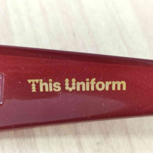 THIS UNIFORM MADE IN ITALY サングラス メンズ 64 19-130