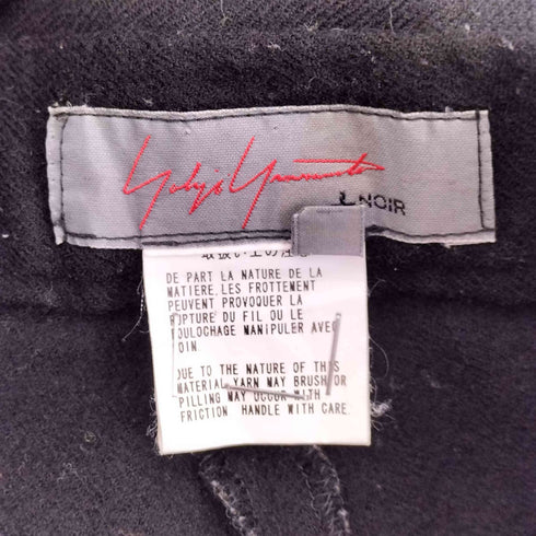 ヨウジヤマモトプリュスノアール YOHJI YAMAMOTO+NOIR ウールパンツ レディース JPN:1