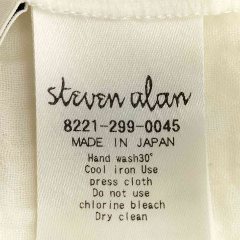 スティーブンアラン Steven Alan COTTON GAUZE CLOPPED BLOUSE レディース