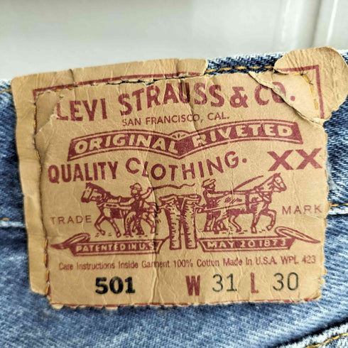 リーバイス Levis 90s MADE IN USA 501 ボタン裏532 メンズ W31L30