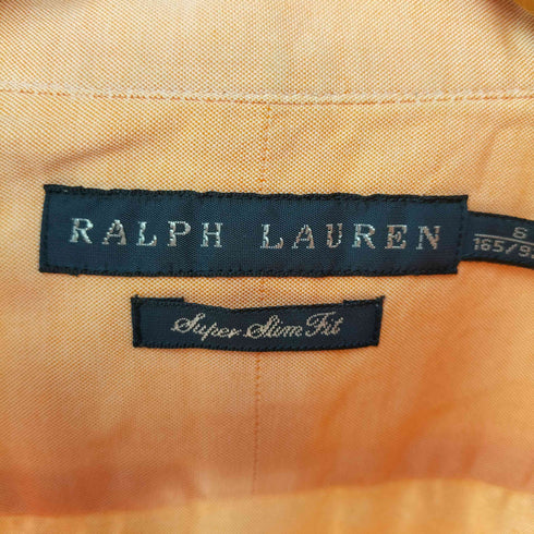 ラルフローレン RALPH LAUREN ポニー刺繍オックスフォードシャツ SUPER SLIM FIT メンズ S