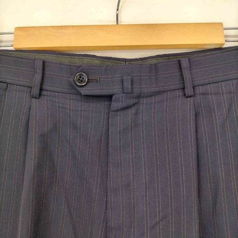 エルメネジルドゼニア Ermenegildo Zegna COOL EFFECT タックストライプスラックス メンズ 89
