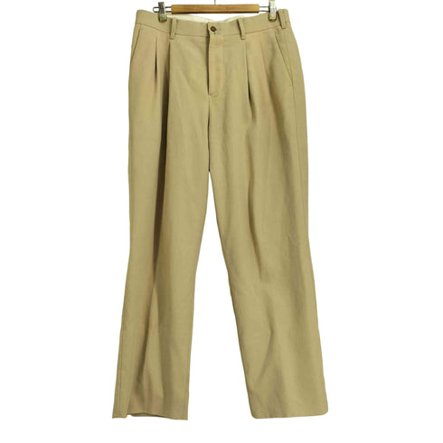 マーティーアンドサンズ MAATEE&SONS 23AW 俺のCHINO-PAN 二重OX コットン 2タック チノパンツ メンズ JPN:3
