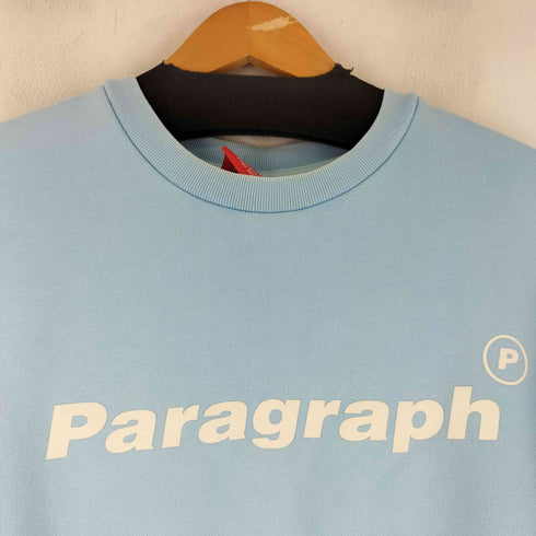 パラグラフ PARAGRAPH ロゴプリント スウェット メンズ