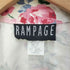 RAMPAGE USA製 フラワーデザイン クロップド ジャケット レディース import:L