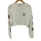 SPELLEDIT アームローズプリント L/S Tシャツ レディース