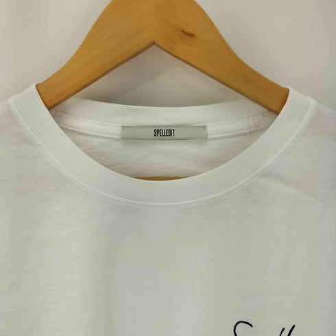 SPELLEDIT アームローズプリント L/S Tシャツ レディース