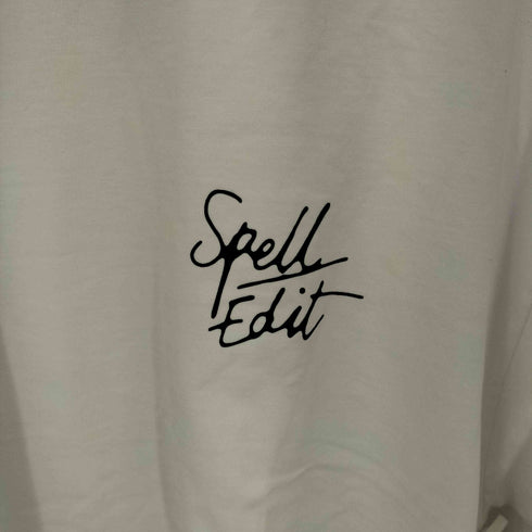 SPELLEDIT アームローズプリント L/S Tシャツ レディース