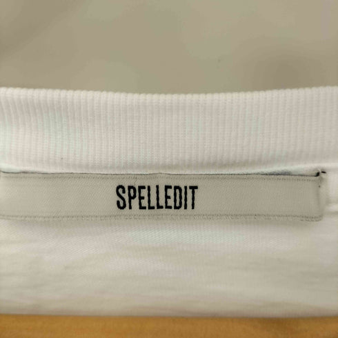 SPELLEDIT アームローズプリント L/S Tシャツ レディース