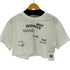 SPELLEDIT クロップド プリントTシャツ レディース