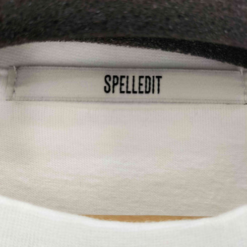 SPELLEDIT クロップド プリントTシャツ レディース