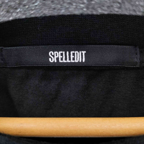 SPELLEDIT クロップド プリントTシャツ レディース