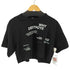 SPELLEDIT クロップド プリントTシャツ レディース