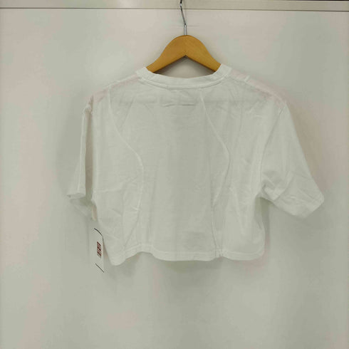 SPELLEDIT クロップド プリントTシャツ レディース