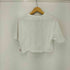 SPELLEDIT クロップド プリントTシャツ レディース
