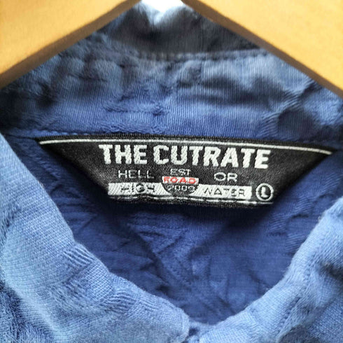 カットレイト CUTRATE ジャガード ノルディック 柄 L/S ボタンダウン シャツ メンズ import:L