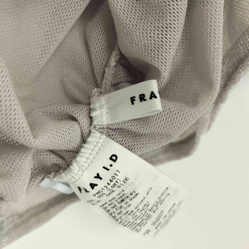 フレイアイディー FRAY I.D アシメデコルテフロッキーチュールトップス レディース ONE SIZE