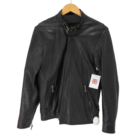 ショット Schott ゴートスキンシングルライダースジャケット メンズ JPN:M