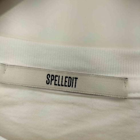 SPELLEDIT アームローズプリント L/S Tシャツ レディース