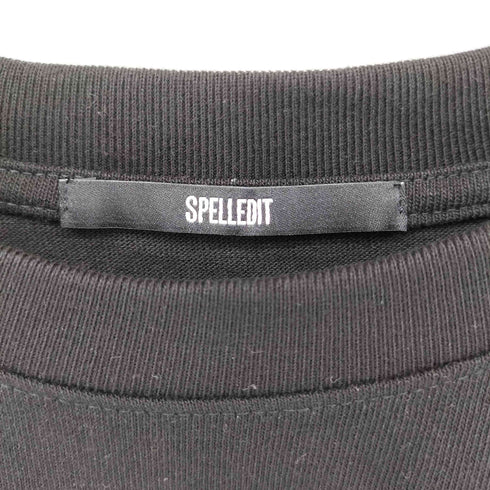 SPELLEDIT ロゴ刺繍 L/S Tシャツ レディース
