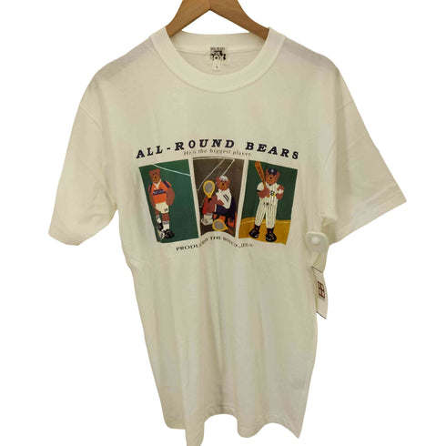 BOX BEARS THE BOX 90S ALL ROUND BEARS クルーネック Tシャツ メンズ JPN:L