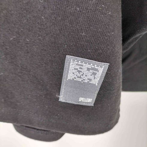 SPELLEDIT ロゴ刺繍 L/S Tシャツ レディース