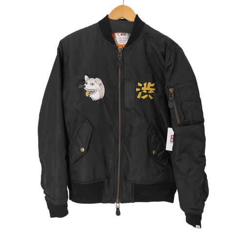 ヴァンキッシュ VANQUISH 東京SOUVENIR JACKET MA-1 フライトジャケット メンズ JPN:M