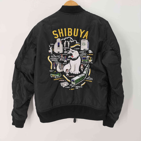 ヴァンキッシュ VANQUISH 東京SOUVENIR JACKET MA-1 フライトジャケット メンズ JPN:M