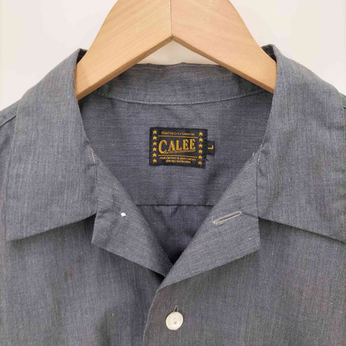 キャリー CALEE チェーンステッチ S/S オープンカラー シャツ メンズ JPN:L