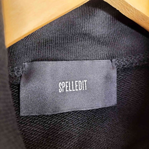 SPELLEDIT 刺繍 スウェットジップブルゾン レディース