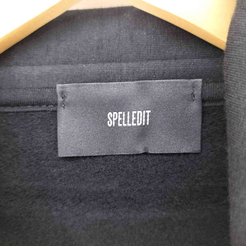 SPELLEDIT バックプリント ジップパーカー レディース