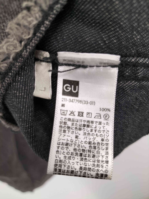 ジーユー GU ショート丈 デニムジャケット レディース