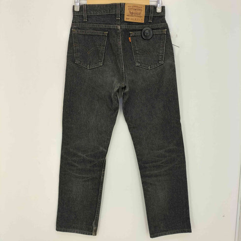 リーバイス Levis 90S USA製 505 ボタン裏585 オレンジタブ 先染め ブラック デニム メンズ W29 L32
