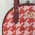 コーチ COACH シドニー サッチェル・ハウンドトゥース プリント 2way バッグ レディース