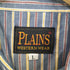 プレインズ PLAINS ストライプ ウエスタンシャツ メンズ import:L
