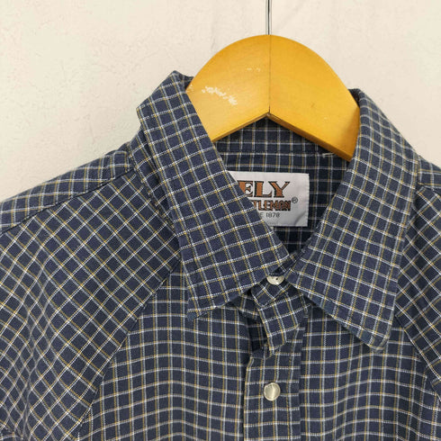 エリーキャトルマン ELY CATTLEMAN チェック ウエスタンシャツ メンズ 16-35