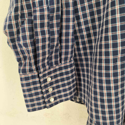 エリーキャトルマン ELY CATTLEMAN チェック ウエスタンシャツ メンズ import:XXL