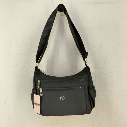 T.Y.ryanryan ロゴプレートショルダーバッグ レディース