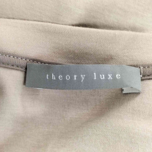 セオリーリュクス theory luxe MIBBI BASALT ウォッシャブル デザインカットソー レディース 38
