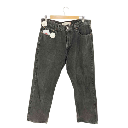 リーバイス Levis 505 メキシコ製 REGULAR FIT ブラックデニムパンツ メンズ 38inch