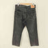 リーバイス Levis 505 メキシコ製 REGULAR FIT ブラックデニムパンツ メンズ 38inch