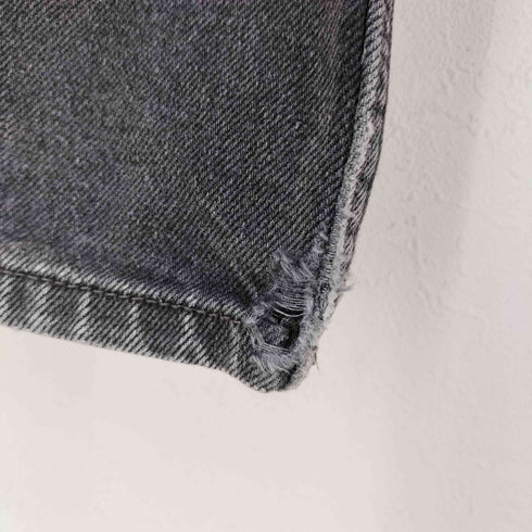 リーバイス Levis 505 メキシコ製 REGULAR FIT ブラックデニムパンツ メンズ 38inch
